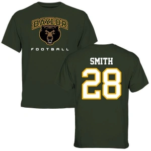 Abram Smith Green Football T-Shirt