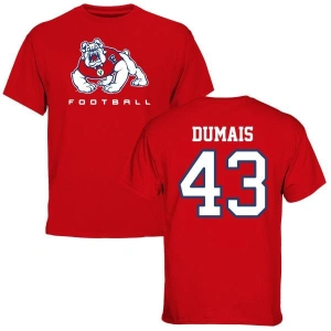 Alex Dumais Red Football T-Shirt