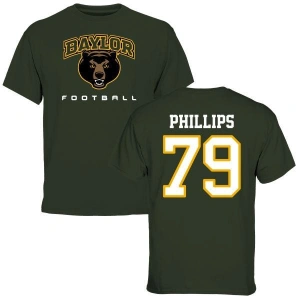 Casey Phillips Green Football T-Shirt