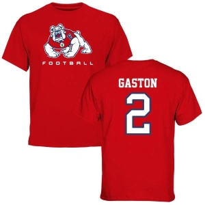 Chris Gaston Red Football T-Shirt
