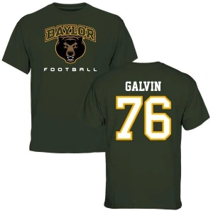 Connor Galvin Green Football T-Shirt