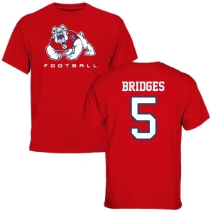Devo Bridges Red Football T-Shirt