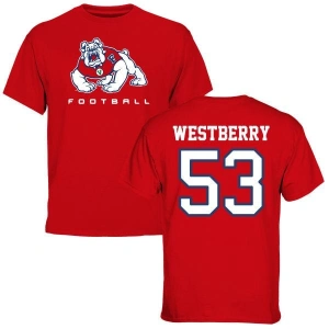 Jacob Westberry Red Football T-Shirt