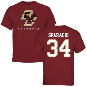 Joseph Sparacio Maroon Football T-Shirt
