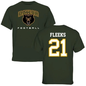 Josh Fleeks Green Football T-Shirt