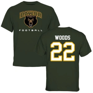 JT Woods Green Football T-Shirt
