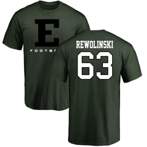 Mickey Rewolinski Green Football T-Shirt