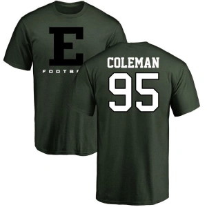 Mikah Coleman Green Football T-Shirt
