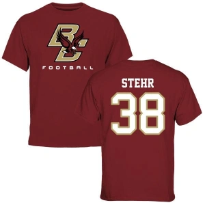 Peter Stehr Maroon Football T-Shirt